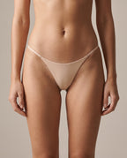 Mauchi Micro String in Nude – Vorderansicht