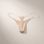 Mauchi Ultrasoft String – die transparenten Seitenbänder im Detail